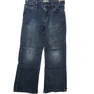 Original Brand 1989 Place Kids Jeans‎ Blue Denim Distressed Frayed Hem Size 7